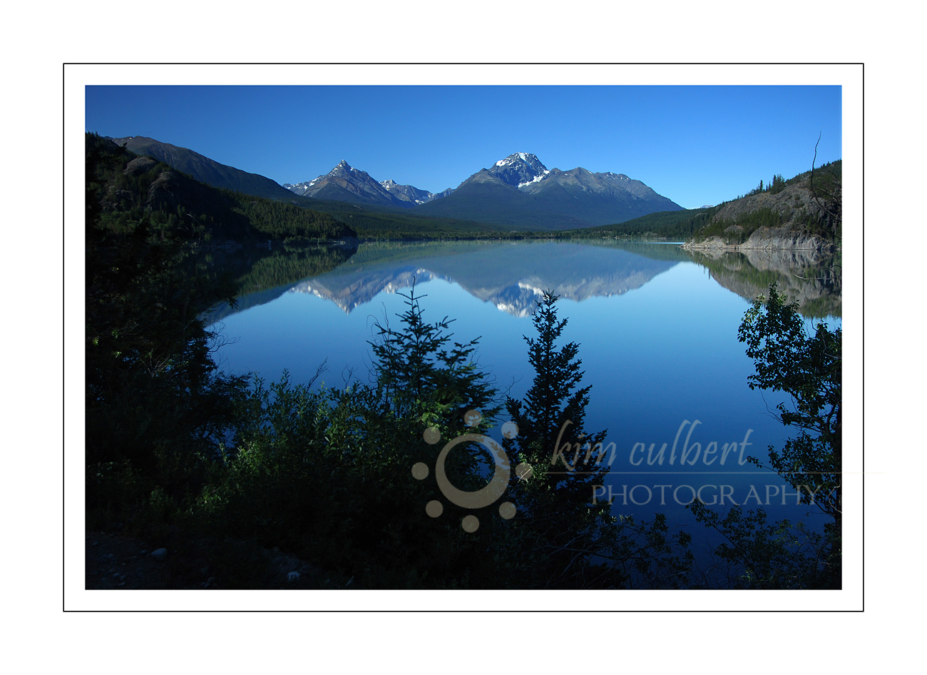 Bluff Lake Reflection